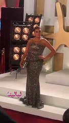 إطلالة بشرى في ختام مهرجان الجونة السينمائي