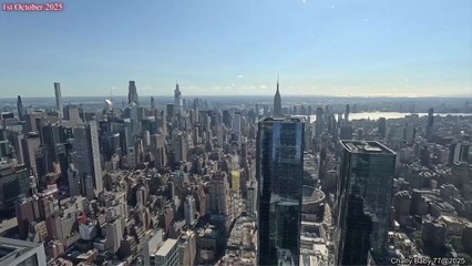 ❤ New York Walking 4K ❤ Edge NYC - Autumn 2025 (1st October)