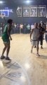 Justin Bieber Hits Three-Pointer During Los Angeles Basketball Game