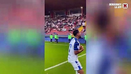 Una valla cede y varios aficionados caen tras un gol del Xerez Deportivo