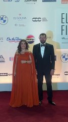 إطلالة عمرو يوسف وكندة علوش في ختام مهرجان الجونة السينمائي