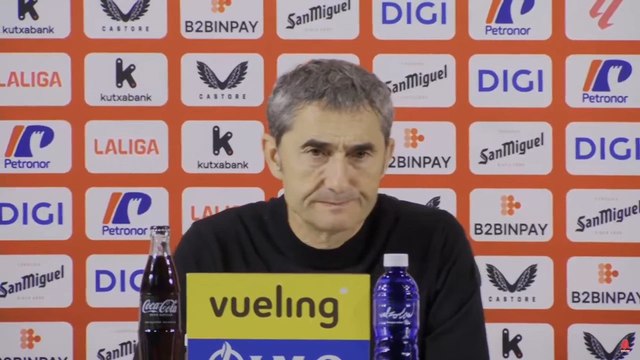 Ernesto Valverde, rueda de prensa tras el Athletic - Getafe