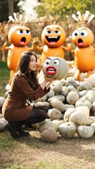 Pumpkin Says “Why Me? I Still Have Dreams!” 🎃😂 | Funniest Talking Veggie Moment