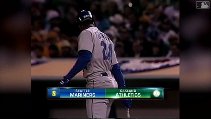 Ken Griffey Jr. launches a double for his first career Major League hit (4/3/89)