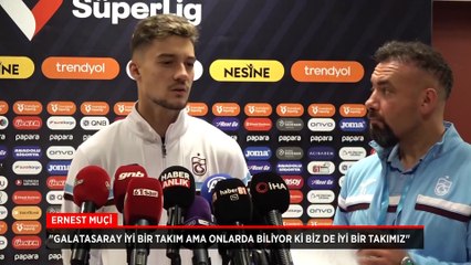 Ernest Muçi'den Galatasaray'a gözdağı: Büyüklüğümüzü biliyorlar
