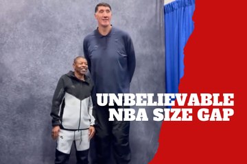 Two NBA legends stand side by side and fans can’t believe one of them made the league at his size