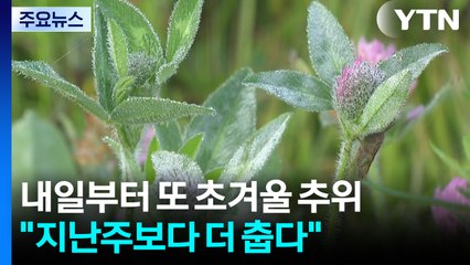 [날씨] 내일부터 또 초겨울 추위..."이번 주는 더 춥다" / YTN