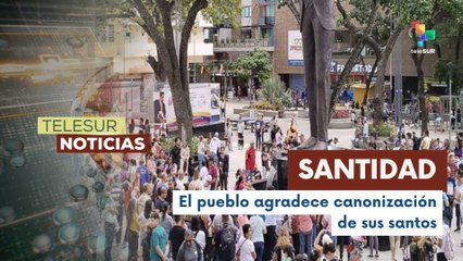 Venezuela celebra santidad de José Gregorio Hernández y Carmen Rendiles