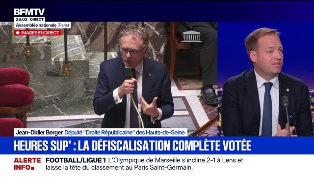 Budget à l'Assemblée nationale: Les députés sont très mobilisés , explique Jean-Didier Berger, député (Droite Républicaine)