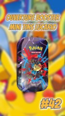 Ouverture Mini tins Lucario ! #42 #Pokemon #Booster #TCG
