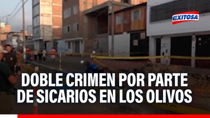 Los Olivos: Sicarios cometen doble crimen contra ciudadanos extranjeros a bordo de una motocicleta