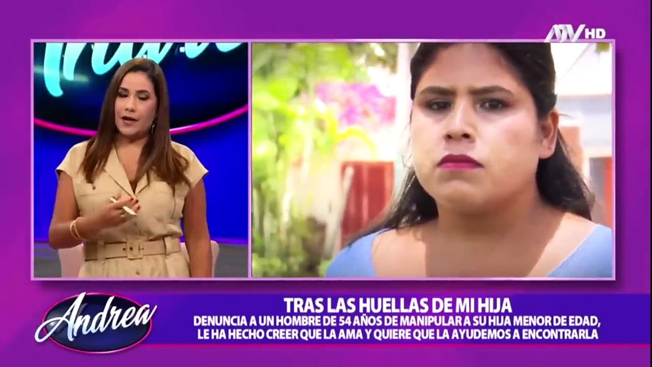 Andrea - Quiere alejar a su hija adolescente de un hombre de 54 años