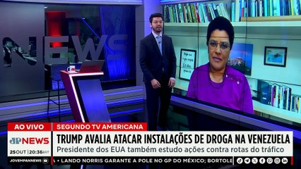Trump avalia atacar instalações de drogas na Venezuela; especialista comenta