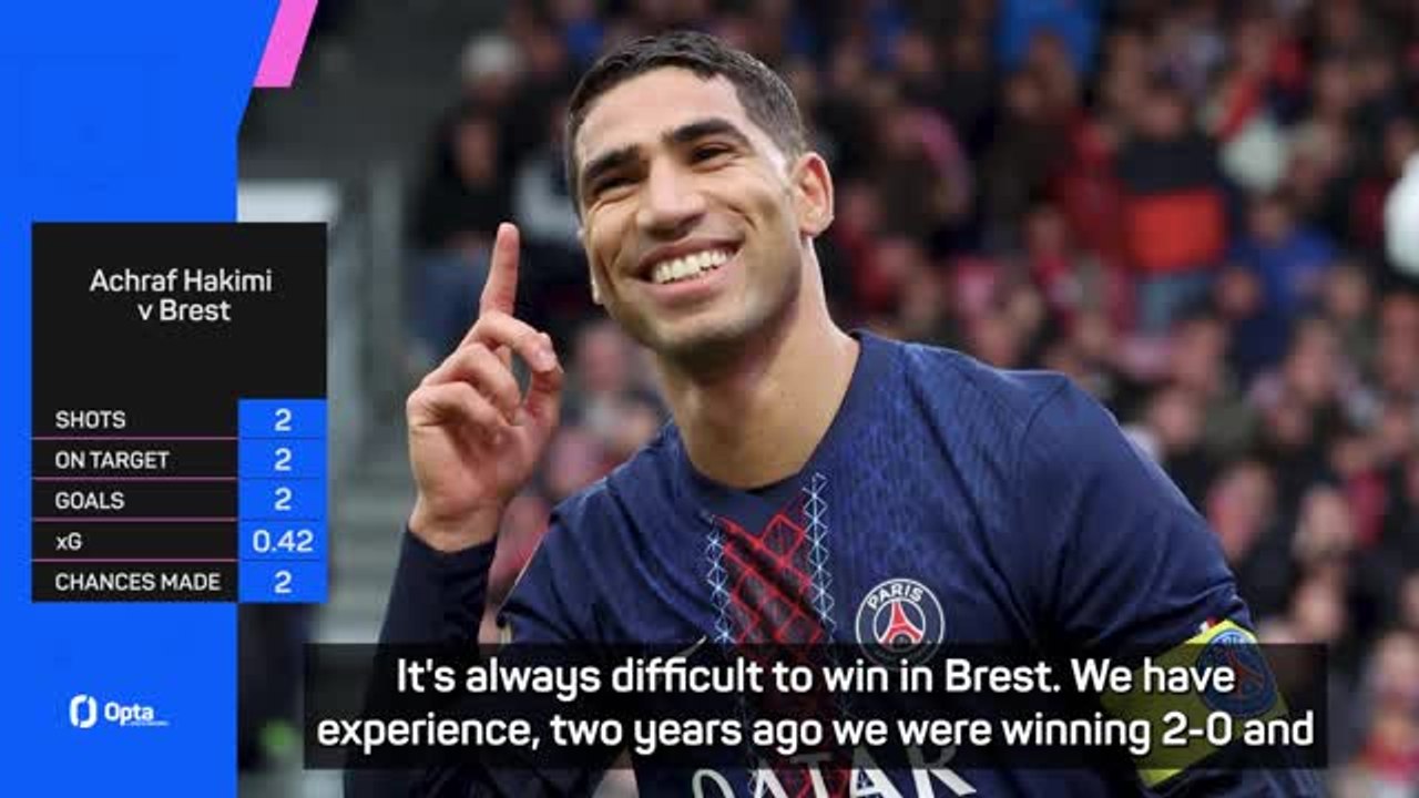 Luis Enrique has no doubts Hakimi is the best right back in the world