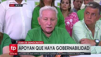 Demócratas confirman que participarán de las subnacionales, aún analizan si irán junto a alianza Libre