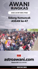 #AWANIRingkas 26 Oktober 2025 | 9AM