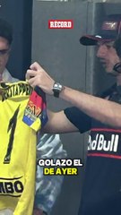 ¿Max Verstappen vio el partido del Ame ?🥵Ojito a lo que les dijo el neerlandés a los futbolistas
