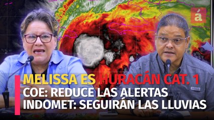 COE e INDOMET revelan estado del Huracán Melissa: Las lluvias apenas comienzan y estas son las nuevas restricciones que debes saber