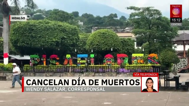 Cancelan festejos del Día de Muertos en Pisaflores tras el asesinato del alcalde Miguel Bahena