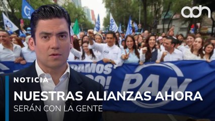Nuestras alianzas de ahora en adelante serán con la gente: Jorge Romero, presidente nacional del PAN