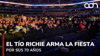 El Tío Richie arma la fiesta por sus 70 años