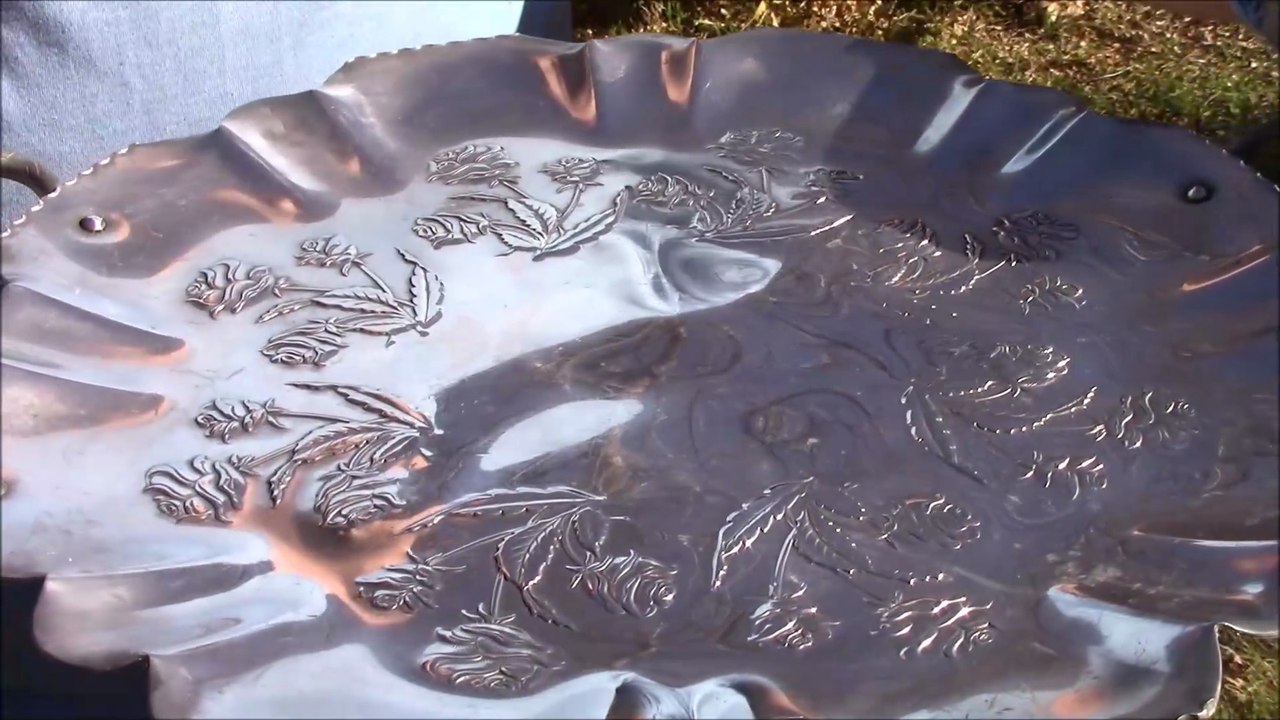 Polishing Aluminum Tray with Shultz Laboratory White Diamond Metal Polish
