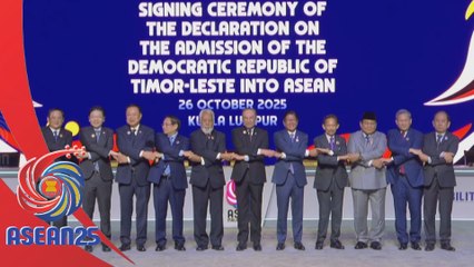 Timor-Leste kukuhkan blok serantau ASEAN