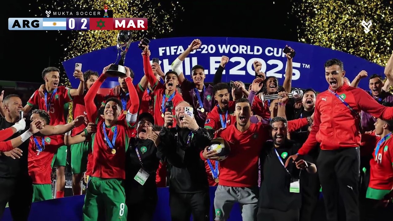 🔥 Morocco 2–0 Argentina | Yassir Zabiri Brace | U20 World Cup 2025 Final Highlights