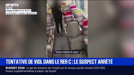 Tentative de viol dans le RER C: un suspect a été interpellé et placé en garde à vue