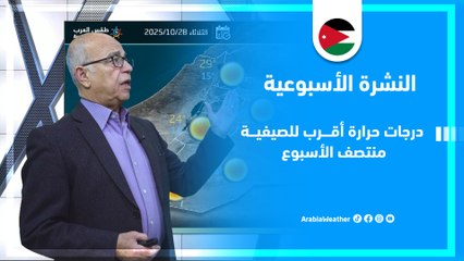 الأردن | درجات حرارة أقرب للصيفية منتصف الأسبوع والتفاصيل عبر النشرة الجوية!
