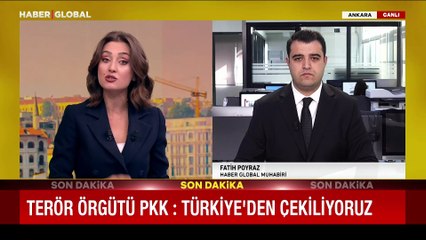 Terör örgütü PKK'dan açıklama: Türkiye'den tüm güçlerimizi çekiyoruz