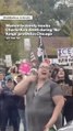 Woman brazenly mocks Charlie Kirk death during 'No Kings' protest in Chicago