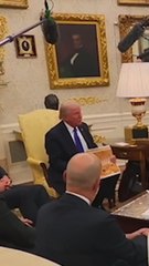 Trump lashes out at reporter over East Wing demolition question