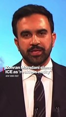 Zohran Mamdani Condemns ICE as a 'Reckless Entity' 🚫