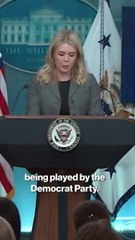 Leavitt: Shutdown is 'pure partisan politics' by Democrats