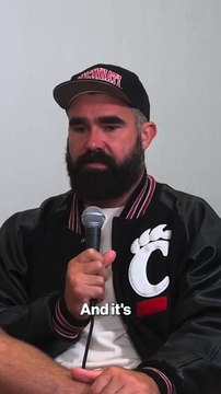 Jason Kelce gushes over Taylor Swift and Travis Kelce's relationship