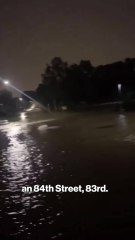 Severe rain submerges cars in Milwaukee