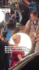 Meryl Streep is BACK as Miranda Priestly filming ‘The Devil Wears Parada 2’ in NYC
