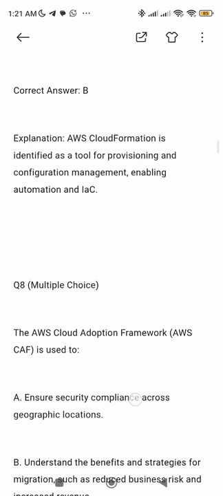 AWS Cloud Practioner Question 7 to 10 - video Dailymotion