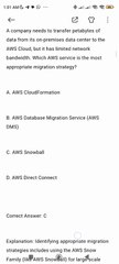 AWS Cloud Practioner Question 4 to 6