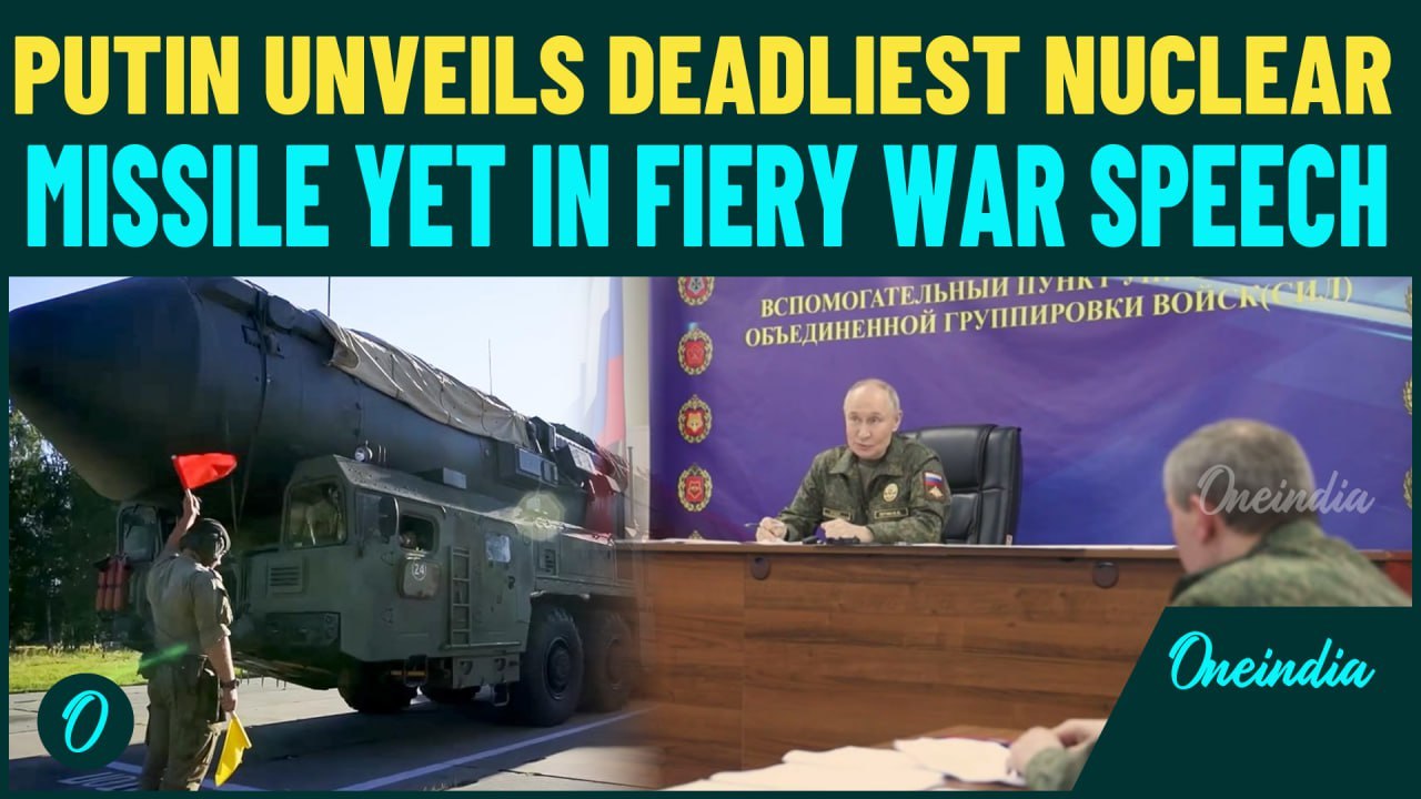 Video: Putin UNVEILS DEADLY Nuclear Burevestnik Missile; Russia WARNS It Can STRIKE ANYWHERE