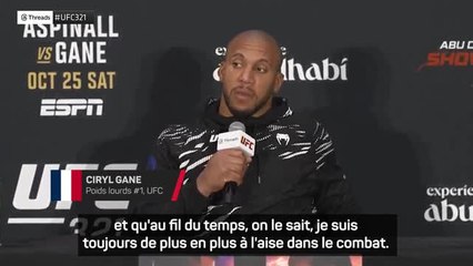 UFC 321 - Gane attristé par l'issue du combat contre Tom Aspinall