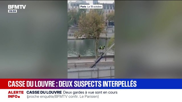 Cambriolage du Louvre: deux suspect interpellés