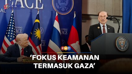 Anwar seru Trump perkukuh komitmen pastikan keamanan sejagat, termasuk Gaza