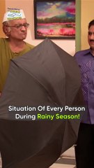 Situation Of every person during rainy season! #tmkoc #comedy #funny #relatable #diwali #shorts
