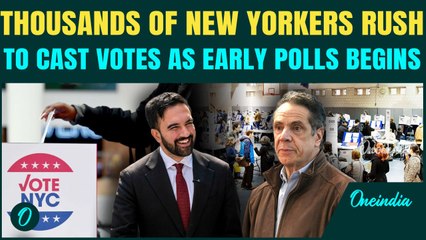 NYC Mayoral Election Update: Tens Of Thousands FLOOD Polls On DAY 1 | Mamdani’s Lead SHAKES Cuomo