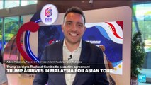 Trump attends Thailand–Cambodia ceasefire signing in Malaysia