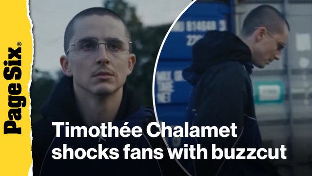 Timothée Chalamet shocks fans with fresh buzzcut