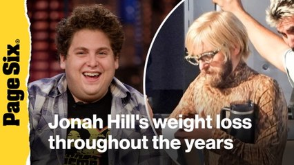 Jonah Hill looks unrecognizable as he shows off slimmed-down frame