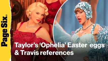 Every Easter egg and Travis Kelce reference in Taylor Swift's 'The Fate of Ophelia' video